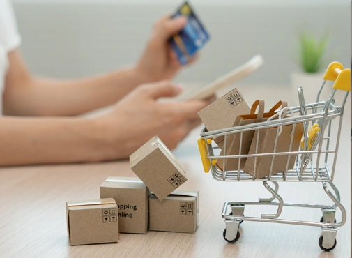 Two people interacting with digital windmill interface
