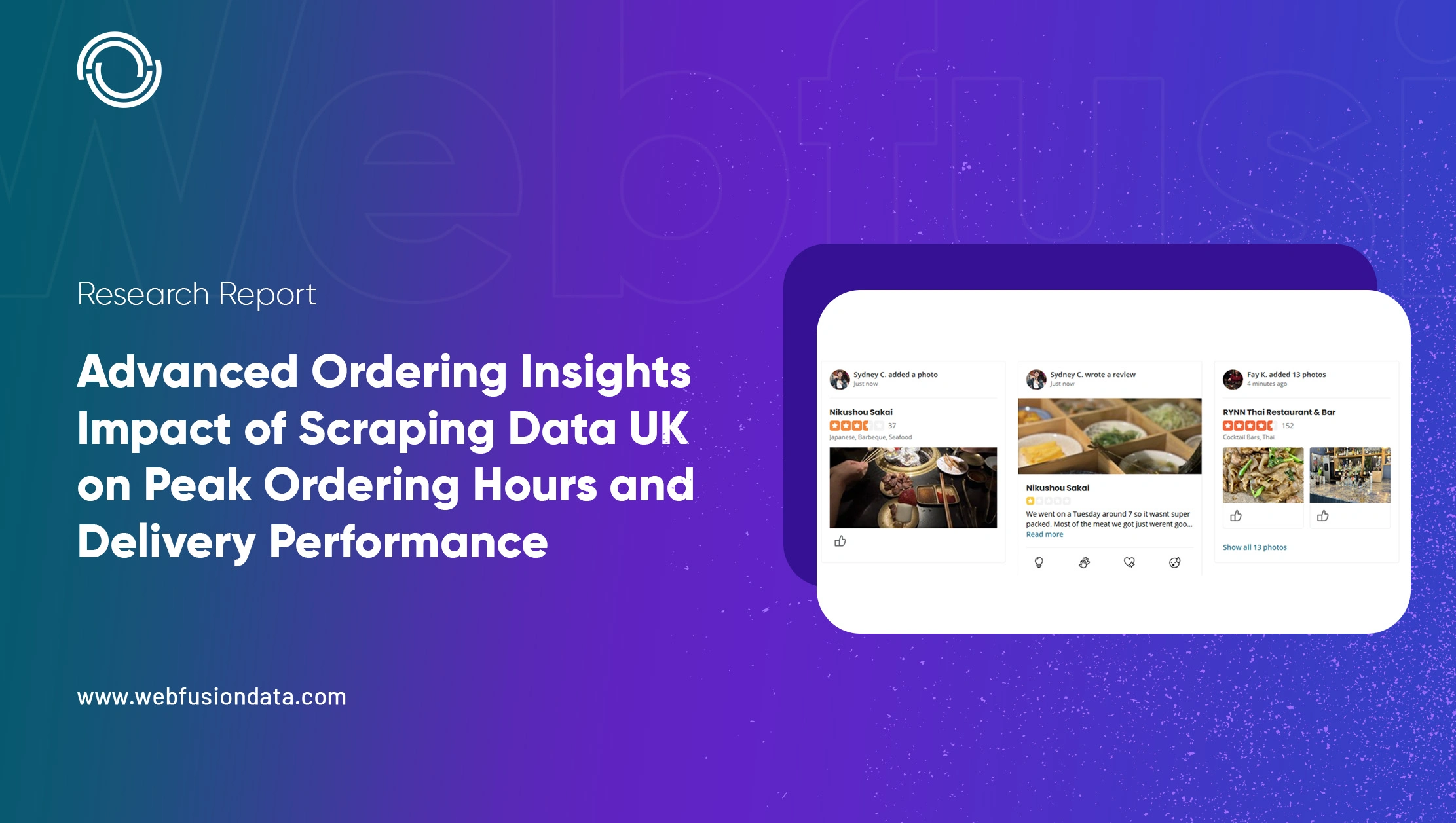 Advanced Ordering Insights: Impact of Scraping Data UK on Peak Ordering Hours and Delivery Performance